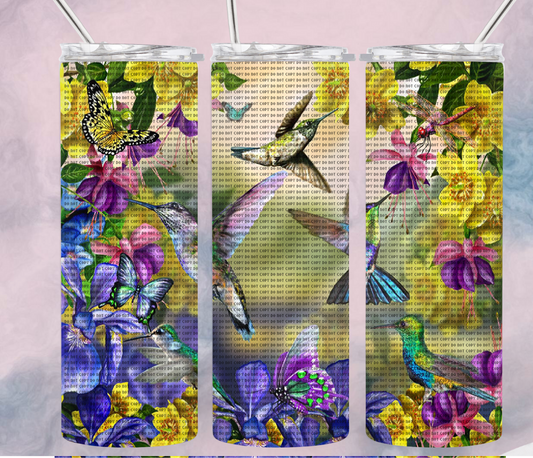 Humming Bird Tumbler #2